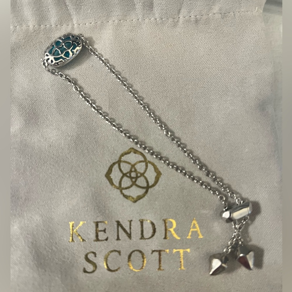 Kendra Scott silver adjustable chain bracelet - Picture 4 of 4